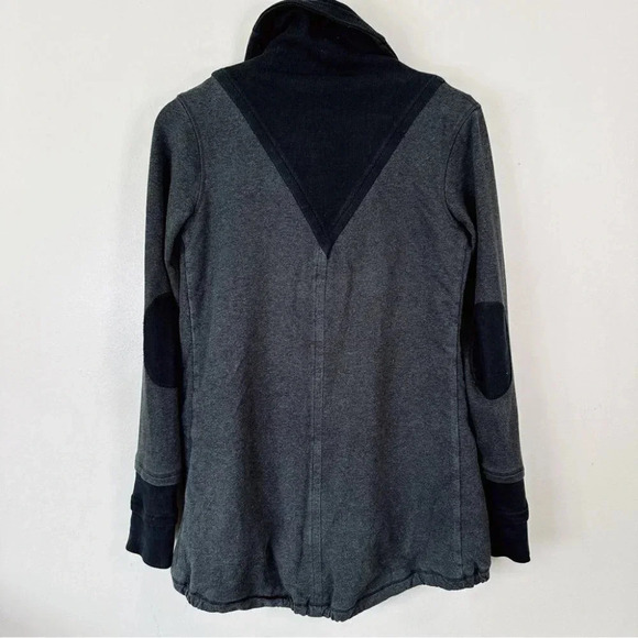 Lululemon Gratitude Wrap Elbow Patch Heathered Gray Jacket - Picture 12 of 12